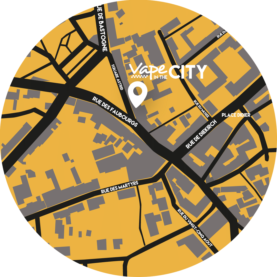 plan accès Vape in the City Arlon